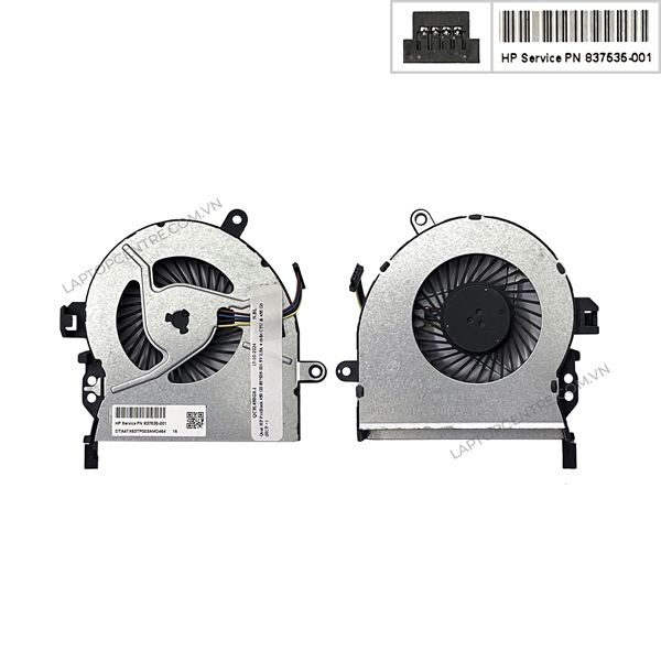  Quạt HP ProBook 450 G3 837535-001 5V 0,5A 4 chân CPU & 455 G3 (HCP +) 