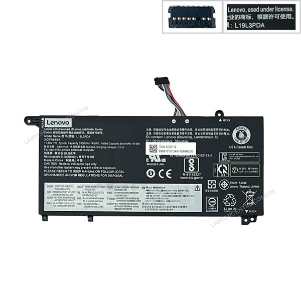  Pin Lenovo ThinkBook 14 G2 L19M3PDA L19L3PDA 11,55V 45Wh 3896mAh Cắm trong & 15 G2 (ORG +) 