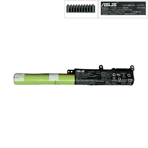  Pin Asus VivoBook X541U A31N1601 10,8V 36Wh & X541 X541S X541n X541SA X541SC X541U X541UV X541UA F541UA R541UV R541UA R541UJ (ORG +) 