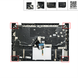  Vỏ C Lenovo ThinkBook 14S YOGA ITL 5CB1C90960 Ghi Kim loại vân tay (ORG >) 