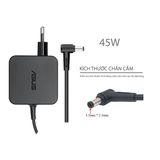  Sạc Asus 45W 19V 2.37A chân 5.5x2.5 hình vuông & A407UB A416 A516 X450L X501LA X551 X512 F415 F509U ExpertBook P1 P1511CEA (ORG -) 
