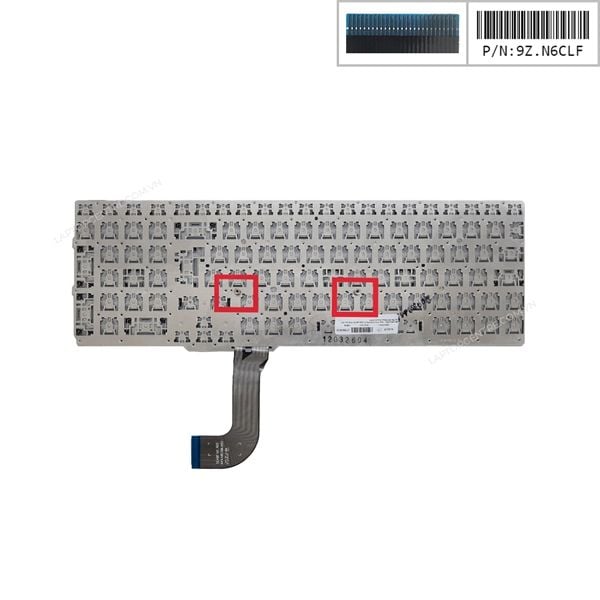  Bàn phím Sony SVS 15 9Z.N6CLF Song ngữ EU Phím bạc Chữ đen Đèn Số Không khung & SVP15 (ORG +) 