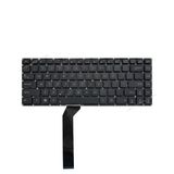  Bàn phím Asus K45 US Phím đen Chữ trắng Không ốc Viền Mỏng & S46 U44 Q400 (OEM +) 