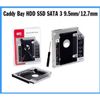  Caddy bay độ dầy 12.7mm (DVD ra HDD chuẩn SATA 2.5) 