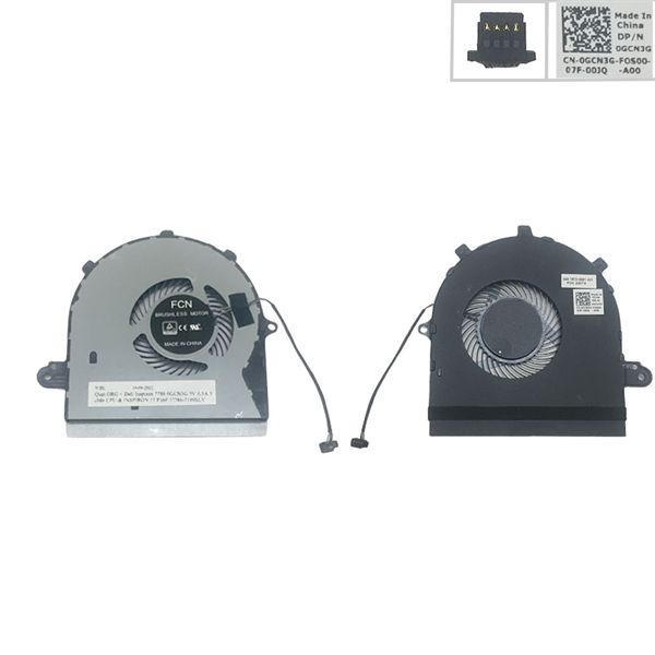  Quạt Dell Inspiron 7786 0GCN3G 5V 0,5A 5 chân CPU & INSPIRON 17 P36E i7786 7199SLV (ORG +) 