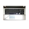  Bàn phím Samsung Notebook NP550P7C BA75-03790F EU Phím đen Chữ trắng Số Kèm C Ghi Đậm Nhựa (ORG +) 