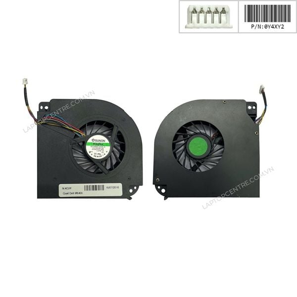  Quạt Dell Precision M6400 0Y4XY2 5V 0,3A 4 chân CPU Quạt to & M6500 (HCP +) 