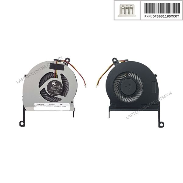  Quạt Acer Aspire E1 431 DFS631105MC0T 5V 0,5A 3 chân CPU & E1 451 E1 471 V3 471G (HCP +) 