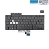  Bàn phím Asus TUF Air FX516 B0D1TTD9CB V202561CS Phím đen Chữ Trắng Đèn & FX516P FX516PC FX516PE FX516PR FX516PM FA516 (ORG +) 