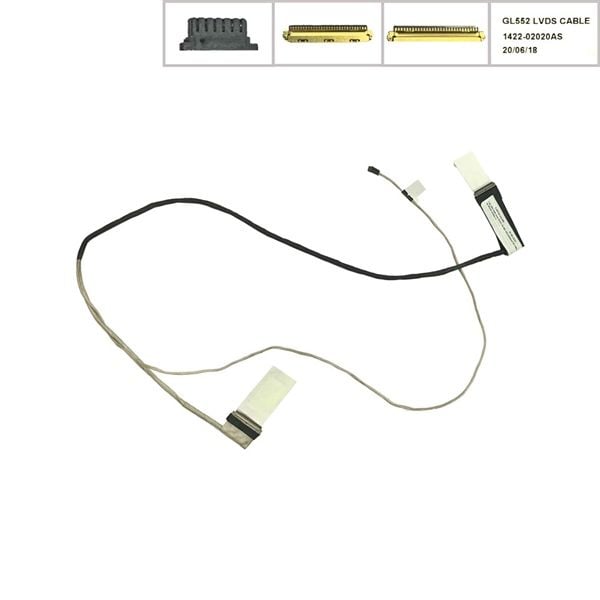 Cáp màn hình Asus Rog GL552 1422-02020AS 30 chân & ZX50J ZX50JX GL552JX (ORG +) 