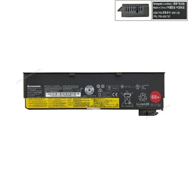  Pin Lenovo Thinkpad X240 45N1128 48Wh 68+ 10.8V & X250 X260 T440S X240S S440 S540 (ORG +) 