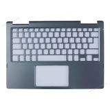  Vỏ C Dell Inspiron 360 độ 7373 0P12RP US Ghi Đậm Kim loại Nẹp cao su ở bản lề. 