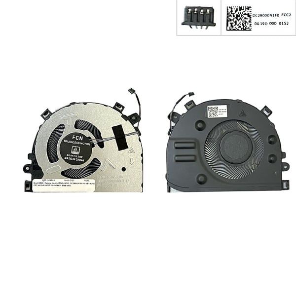  Quạt Lenovo IdeaPad S340 14IWL DC28000N1F0 5V 0,5A 4 chân CPU & S340 14IML S340 14API S340 14IIL (ORG +) 