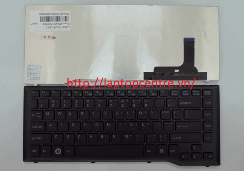  Bàn phím Fujitsu Lifebook LH532 US Phím đen Kèm khung & LH522 LH532A LH532B LH532C (ORG +) 
