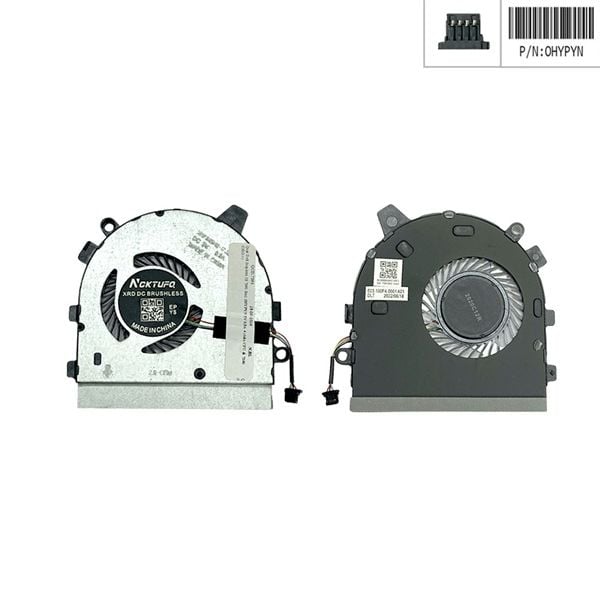  Quạt Dell Inspiron 13 7391 2-in-1 0HYPYN 5V 0,5A 4 chân CPU & 7390 (ORG +) 