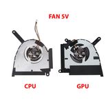  Quạt Asus Tuf FX517 13NR0950P02011 5V 4 chân GPU & FX517ZC FX517ZE (ORG +) 