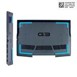  Vỏ D Dell Inspiron G3 3590 0G4V93 Đen Nhựa Đế cao su xanh (ORG +) 