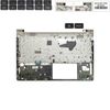  Bàn phím HP ProBook 450 G8 M21740-001 US Đen Chữ trắng Số Kèm C Bạc Nút nguồn Kim loại Vân tay & 455 G8 (ORG +) 
