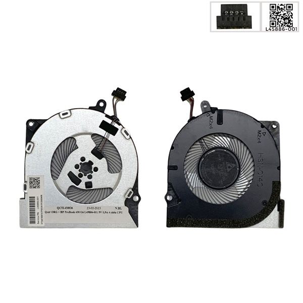  Quạt HP ProBook 430 G6 L45886-001 5V 0,5A 4 chân CPU (ORG +) 