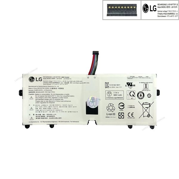  Pin LG Gram 15Z90N LBV7227E 7,7V 80Wh 10336mAh 9cell Cắm trong & 17Z90N (ORG +) 