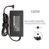  Sạc MSI 180W 20V 9A 4.5x3.0 kim nhỏ hình chữ nhật & Creator Z16 A11UET ADP-180TBH (ORG +) 