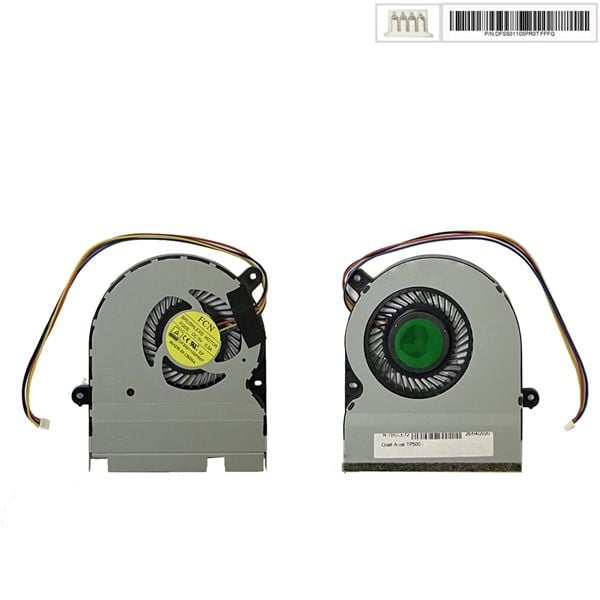  Quạt Asus Transformer Book TP500 DFS501105PR0T FFFQ 5V 0,5A 4 chân CPU & TP500L TP500LN TP500LB (ORG +) 