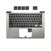  Bàn phím LG Gram 13Z970 Song ngữ Hàn HMB8150ELA13 Phím đen Chữ trắng Đèn Kèm C Ghi Nhựa (ORG +) 