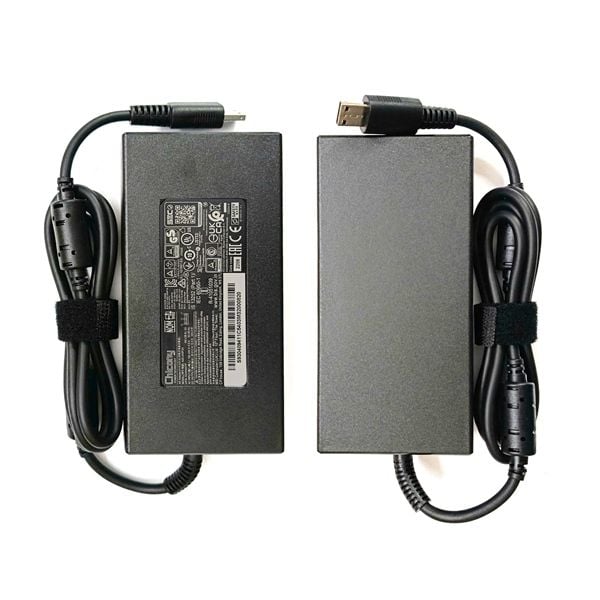  Sạc MSI 240W 20V 12A chân USB A hình chữ nhật & Chicony 240W MSI GE66 GE76 MSI GE76, GE66, GP76, GP66, GS77, MS-17K3 A20-240P2A A240A007P (ORG +) 