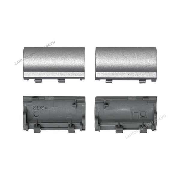  Vỏ O Dell Inspiron 7400 Ốp bản lề trái phải Bạc nhựa (ORG +) 