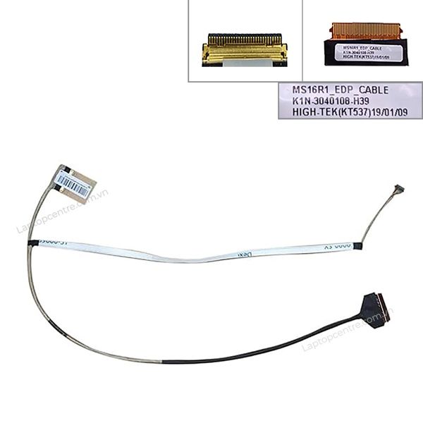  Cáp màn hình MSI MS16R1 GF63 K1N-3040108-H39 FHD 30 chân (ORG +) 