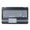 Vỏ C HP Pavilion 15 AU 856035001 US Đen Nhựa vân kẻ bạc (HCP +)