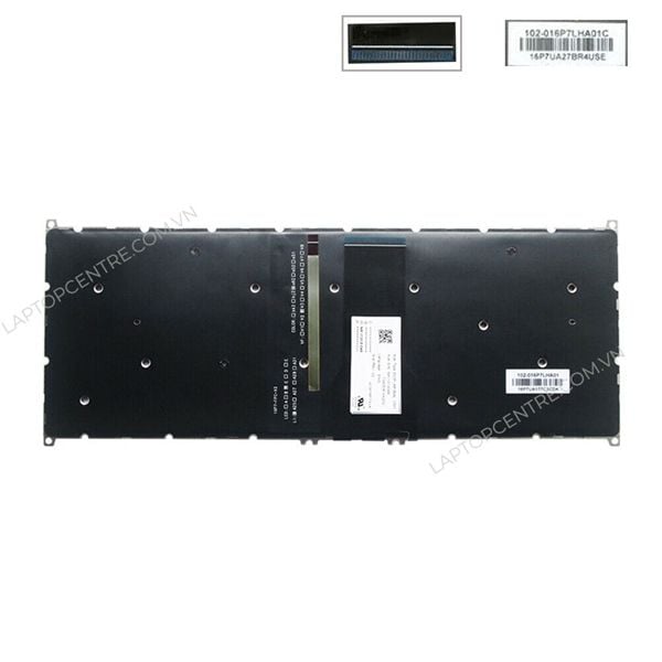  Bàn phím Acer Swift 3 SF314 58 US Phím đen Chữ trắng Đèn Không khung Cáp thẳng & SF314 58G SF314 56 SF314 56G (ORG +) 
