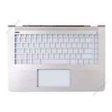  Vỏ C HP Pavilion 14 CC 938097-001 46G71TATP60 US Vàng hồng Kim loại & 14.0 BK (ORG +) 