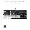 Pin Lenovo Thinkpad X1 Yoga Gen 3 L17C4P71 49W 15.36V Cắm trong & X1 Yoga 2018 Gen 3 (ORG +)
