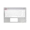 Vỏ C HP Pavilion 14 CE 54G7ATATP10 US Bạc Kim loại Vân tay (ORG +)