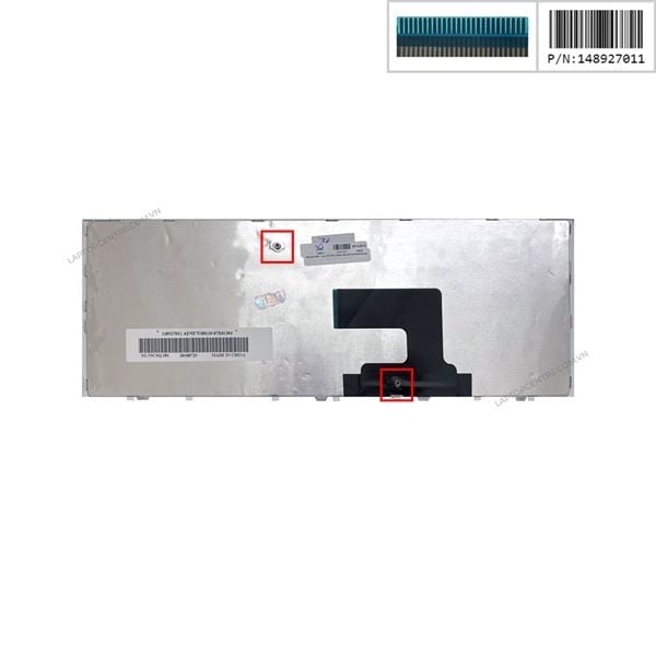  Bàn phím Sony VPC EE US Phím trắng Chữ đen Số Kèm khung & 148927011 (ORG +) 