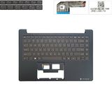  Bàn phím Toshiba Satellite Pro C40H V6507B US Phím đen Chữ trắng Nút nguồn kèm C Xanh đậm Nhựa & C40 C40G C40J (ORG +) 