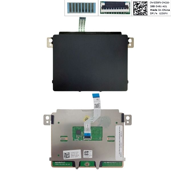  Chuột cảm ứng Dell Inspiron 15 3501 0J30FX Đen Nhựa (ORG +) 