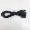  Dây nguồn 3 chân dẹt chuẩn C13.3 EU dài 1.5m màu đen dây tròn dùng cho PC (ORG +) 