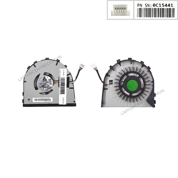 Quạt Lenovo IdeaPad S3 S440 04X1953 0C15441 5V 0,4A 5 chân CPU & S5 S531 S3 S431 (ORG +) 
