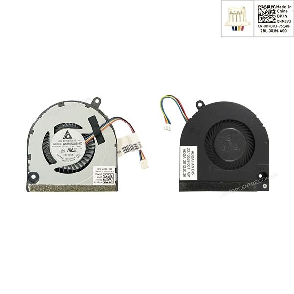  Quạt Dell Vostro V131 0HM3V3 5V 0,45A 4 chân GPU & Inspiron N311Z (ORG +) 