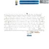  Bàn phím LG Gram 13Z980 US SN2882BU1 Trắng Chữ đen Đèn không khung & Gram 13U70Q SG-A9792-XUA (ORG +) 