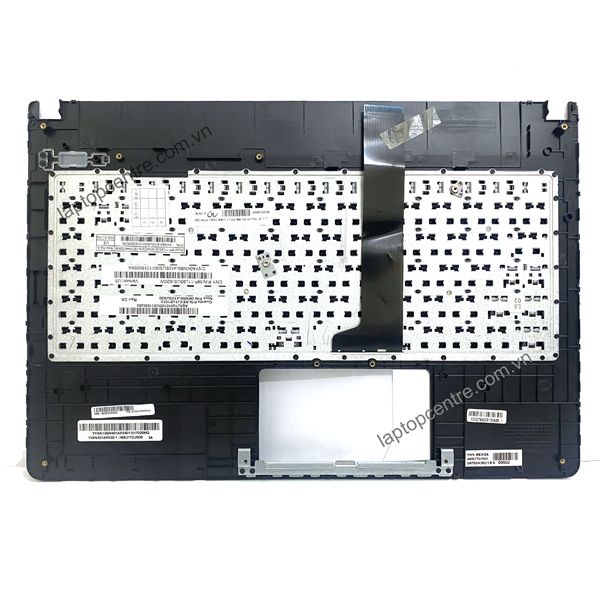  Bàn phím Asus X401 US Phím đen Chữ trắng Cáp dài Có ốc Kèm C Đen Nhựa & X401A X401U (ORG +) 