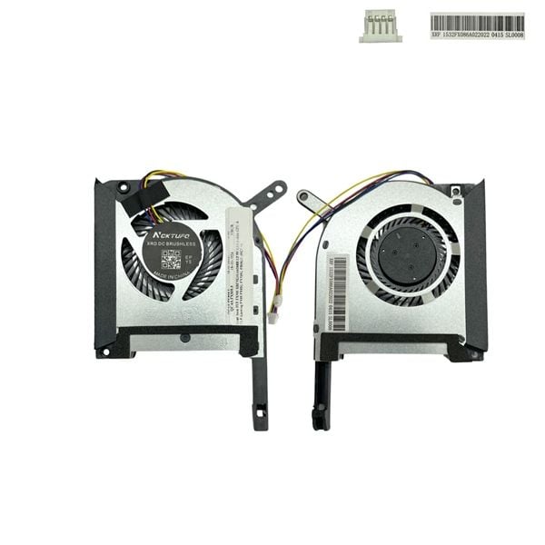  Quạt Asus Tuf FX505 XRF5K10164368H EP 5V 0,5A 4 chân GPU & Tuf Gaming FX95 FX95G FX705G F505GE (HCP +) 