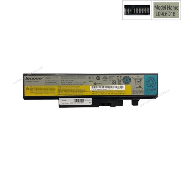  Pin Lenovo IdeaPad Y460 L09L6D16 11.1V 57Wh 4400mAh & Y560 B560 V560 (ORG +) 