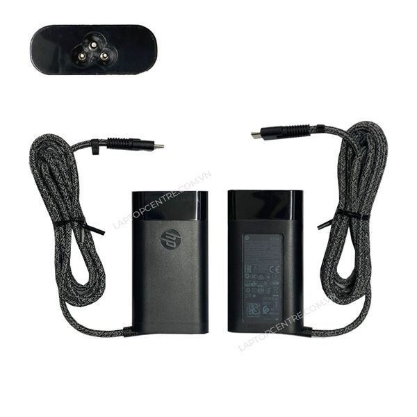  Sạc HP 65W 20V 3.25A chân Usb C hình Oval (ORG +) 