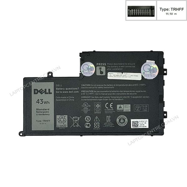  Pin Dell Inspiron 5445 TRHFF 11,1V 43Wh 3874mAh 3cell & 5447 5448 5545 5547 5548 N5447 N5547 (ORG +) 