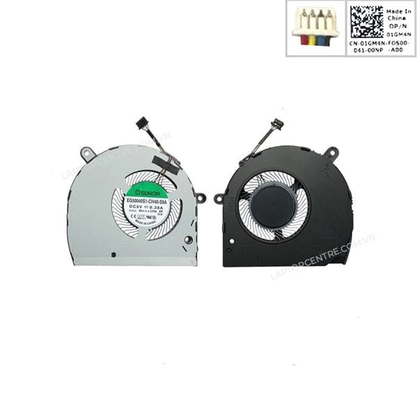  Quạt Dell Latitude L.5500 01GM4N 5V 0,5A 4 chân CPU & Precision 3540 M3540 (ORG +) 