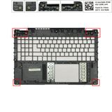  Vỏ C Dell Latitude E3510 0JYG4Y US Đen Nhựa (ORG +) 