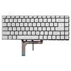  Bàn phím MSI GS Stealth GS65 9Z.NEVBN.A01 US Phím bạc Chữ đen Đèn Không khung & GS65VR MS 16Q2 GF63 (ORG +) 